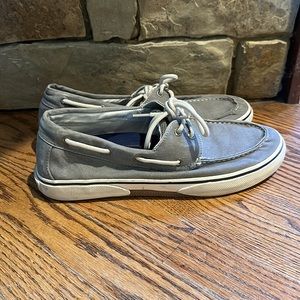 Gray Sperry Top-sider boat shoe Mens 10.5